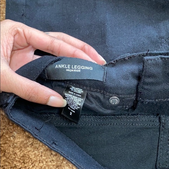 black ankle jegging jeans from express - Picture 2 of 2